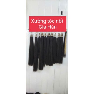 Tóc lông vũ 9D 50cm đẹp mượt