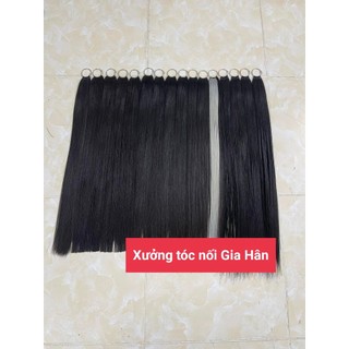 Tóc lông vũ 9D 50cm đẹp mượt