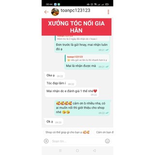 Tóc lông vũ 9D 50cm đẹp mượt