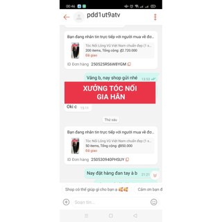 Tóc lông vũ 9D 50cm đẹp mượt