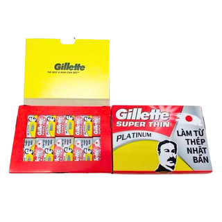 Hộp lưỡi lam Gillette 5 + 1 (combo 6 lưỡi) / Siêu mỏng - Siêu bền