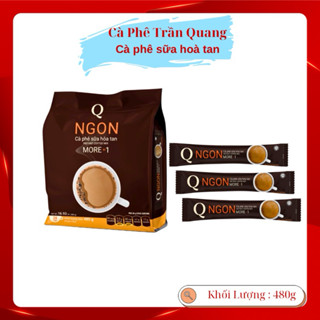 Cà phê sữa NGON Trần Quang - cafe Ngon bịch 480g (24gói x 20g)