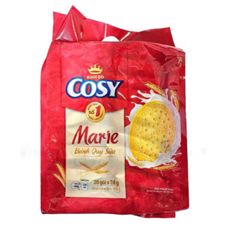 BÁNH QUY SỮA COSY MARIE TÚI 480G (20 GÓI)