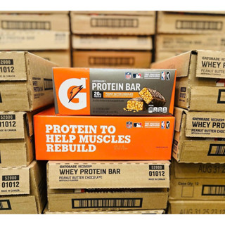 🍫🥜 HỘP 12 THANH BÁNH NĂNG LƯỢNG DINH DƯỠNG SOCOLA BƠ ĐẬU PHỘNG MỸ GATORADE WHEY PROTEIN BAR PEANUT BUTTER CHOCOLATE 960G