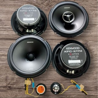  Combo bộ 4 loa cánh 16cm + 2 loa treble Kenwood cực chất  có lẻ từng cặp   