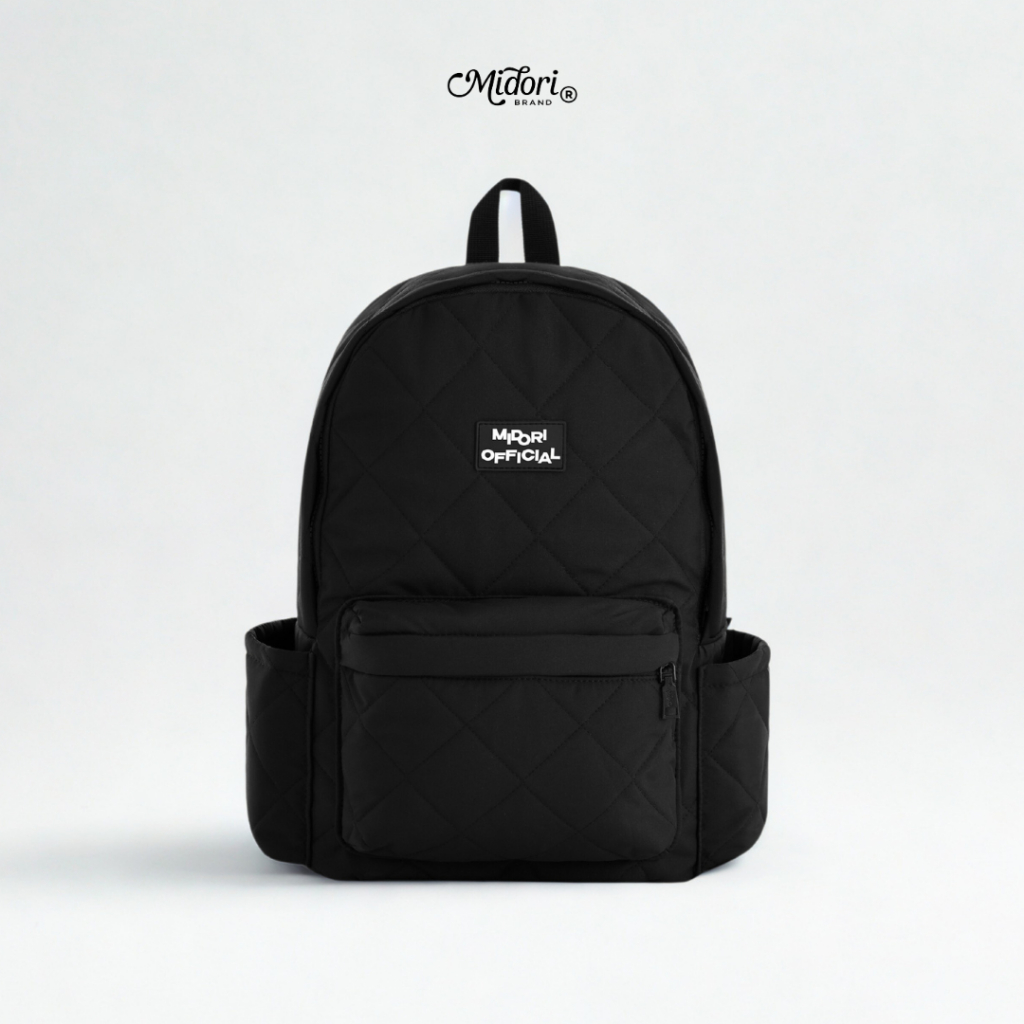 Balo Đi Học Làm CLOUDIE Nam Nữ Cặp Vải Đựng Laptop Du Lịch Nhiều Ngăn Chống Sốc | MIDORI FOR MAN