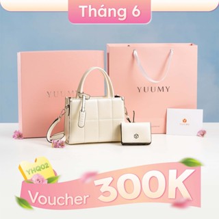 Túi Yuumy (Thời trang nữ túi đeo chéo da + ví mini - Bộ quà tặng túi xách Rạng Rỡ YHQ02)