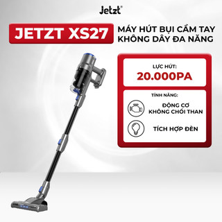  Máy hút bụi cầm tay không dây Jetzt XS27 làm sạch đa năng với đèn LED chiếu sáng 