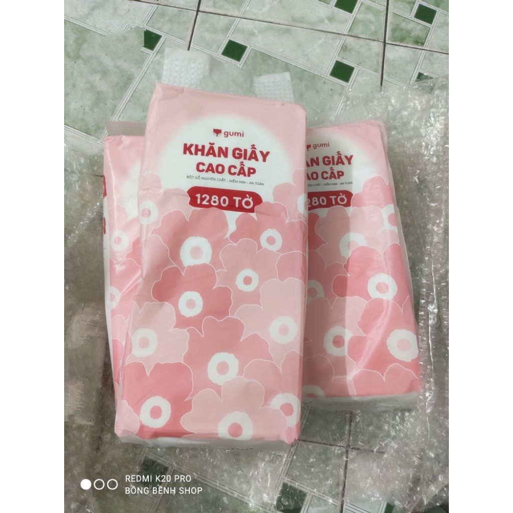 Khăn giấy treo tường Gumi 1280 tờ