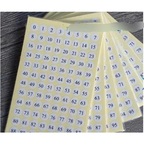 Decal số 0-95