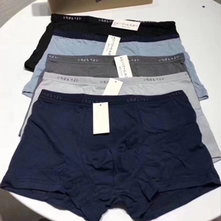 Quần Sịp Nam Big Size Cotton Dáng Boxer, Quần Lót Nam Thun Lạnh QN01 Đùi Coton Xuất Nhật