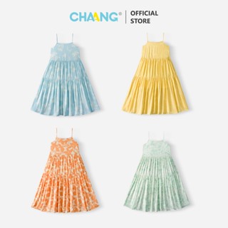 [CHAANG] Váy hai dây lanh maxi Sóng cho mẹ