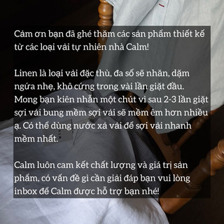 𝗖𝗔𝗟𝗠 Quần short linen tưng wash kẻ sọc may thiết kế