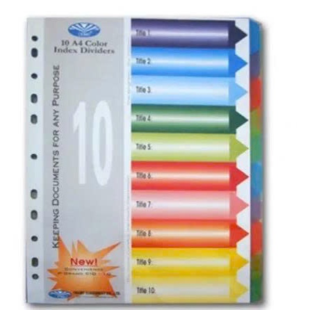 COMBO 3 XẤP Phân trang nhựa 10 số