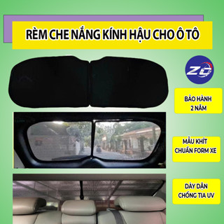 Rèm che nắng kính hậu xe ô tô, rèm che nắng kính sau cốp hít nam châm chắn nắng chống tia UV