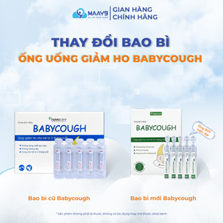 Siro ho Novocare Baby Cough cho bé, hỗ trợ giảm ho nhanh, tại chỗ an toàn, vị thơm ngon, dễ uống