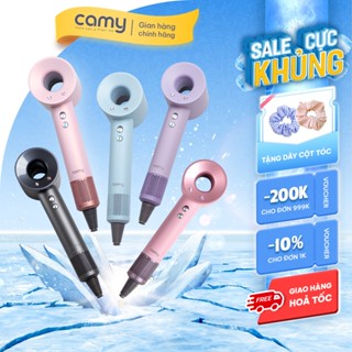 Máy sấy tóc ion âm Camy Air Power 2 chiều tạo kiểu bảo vệ tóc, tốc độ cao 1600W bảo hành 12 tháng