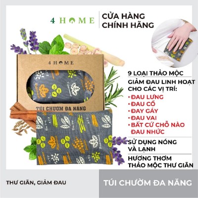 Túi Chườm Đa Năng Thảo Mộc 4Home
