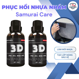 Dung dịch phục hồi nhựa nhám Samurai Care phục hồi nhựa làm mới nhựa 30ml