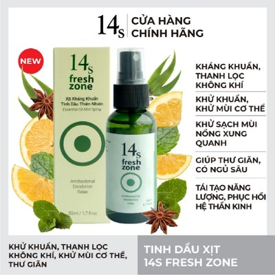 Tinh dầu xịt 14s Fresh Zone từ 4Home