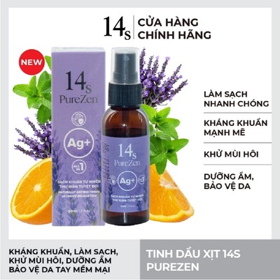 Tinh dầu xịt 14s PureZen từ 4Home