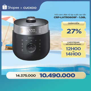 Nồi Cơm Điện Áp Suất Cao Tần CUCKOO 1.08 lít CRP-LHTR0609F - Hàng chính hãng