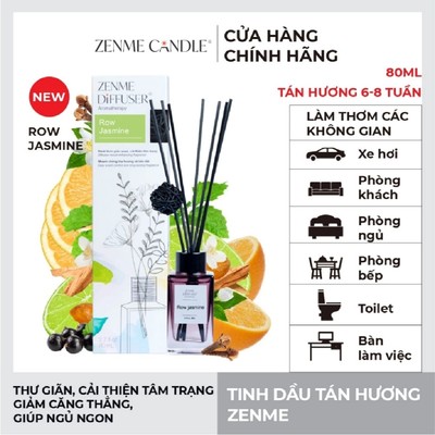 Tinh dầu tán hương Zenme - Row Jasmine - 80ml