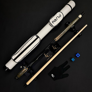 Combo Cơ Bida 3C/ 3 Băng / Libre Fury EarthLite (Tặng Kèm Bao Cơ, Găng Tay Và Lơ)