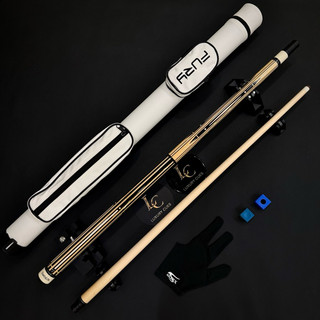 Combo Cơ Bida 3C/ 3 Băng / Libre Fury EarthLite (Tặng Kèm Bao Cơ, Găng Tay Và Lơ)