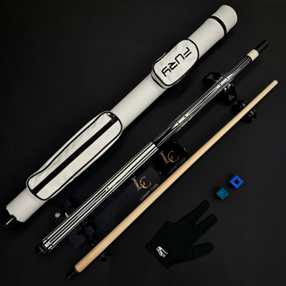 Combo Cơ Bida 3C/ 3 Băng / Libre Fury EarthLite (Tặng Kèm Bao Cơ, Găng Tay Và Lơ)