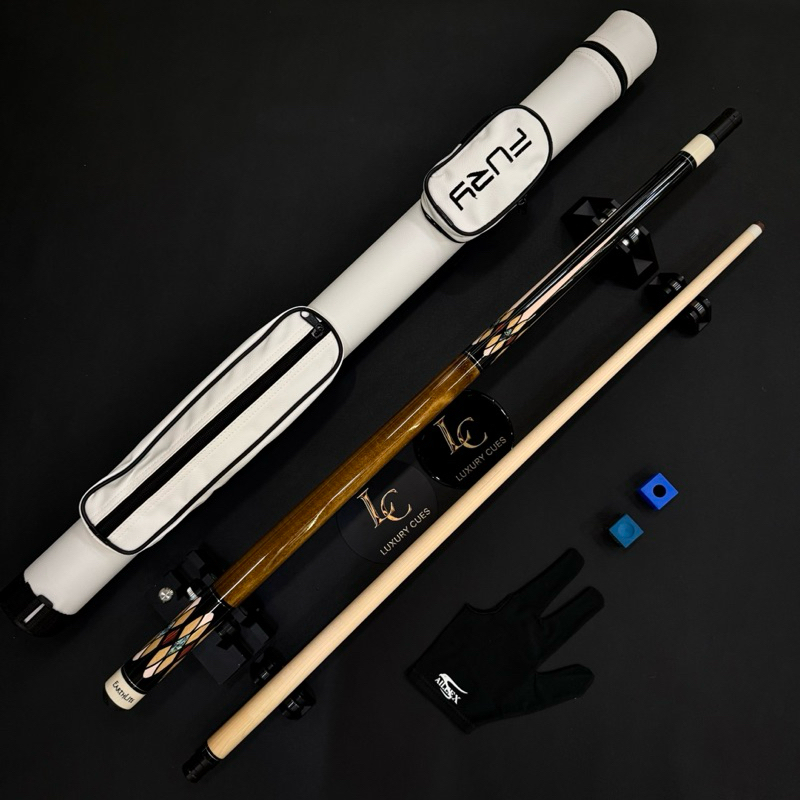  Combo Cơ Bida 3C Fury EarthLite  Tặng Kèm Bao Cơ Găng Tay Và Lơ  