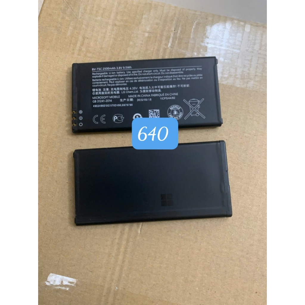 Pin cho máy Lumia 640 BV-T5C 2500mAh