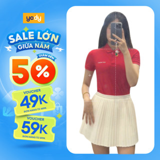 [SALE] Áo polo Yody nữ Airycool mát lạnh co giãn mềm mại khi mặc năng động thể thao WAPO25A439