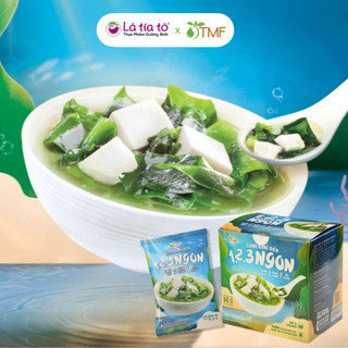 CANH DƯỠNG SINH RONG BIỂN ĂN LIỀN - LÁ TÍA TÔ