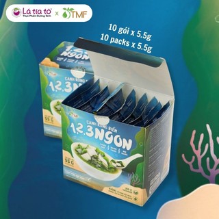 CANH DƯỠNG SINH RONG BIỂN ĂN LIỀN - LÁ TÍA TÔ