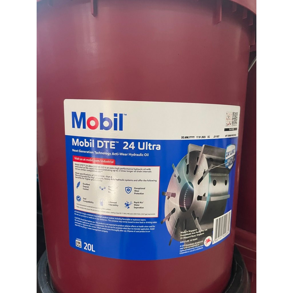 Dầu nhờn Mobil DTE 24 Ultra 20L