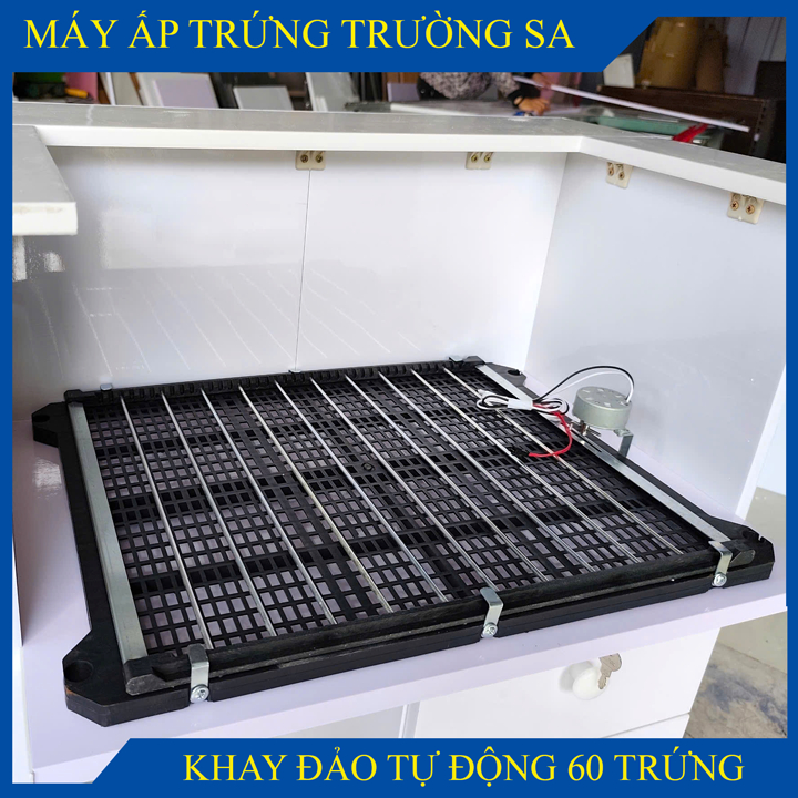 Khay đảo trứng - Khay đảo lăn 60 trứng - Chạy êm ái mượt mà bền bỉ