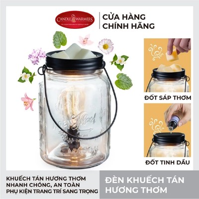 Đèn khuếch tán hương thơm Yankee Candle - Mason Jar