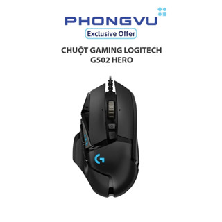 Chuột gaming Logitech G502 HERO - Bảo hành 24 tháng