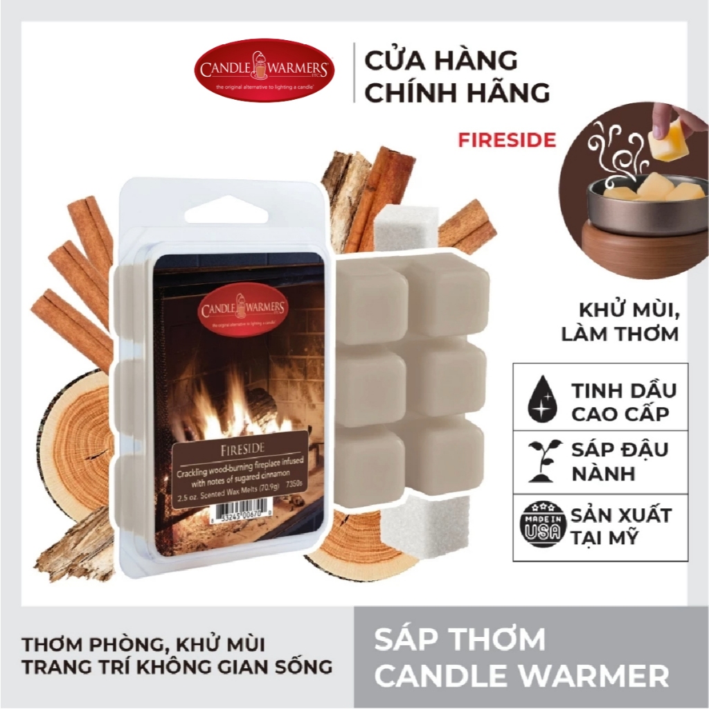 Sáp thơm Candle Warmer từ Yankee Candle - Fireside