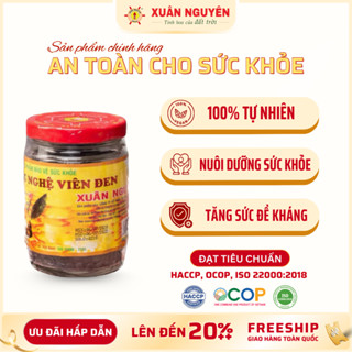 Viên nghệ đen mật ong lọ nguyên chất Xuân Nguyên 100gr