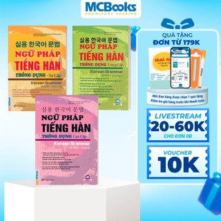 Sách - Combo Ngữ Pháp Tiếng Hàn Thông Dụng