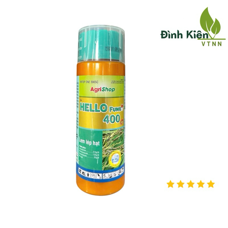 MITOP ONE 390SC - HELLO FUNG 400 (240ml). Xanh lá, sáng bông. Sử dụng trên cây trồng