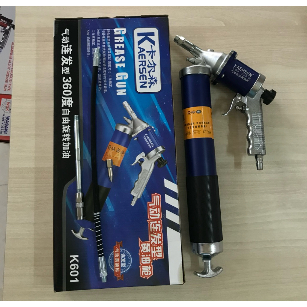 SÚNG BƠM MỠ BÒ DÙNG HƠI 600cc CAO CẤP