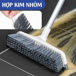 Cây chà sàn nhà tắm đa năng, chổi cọ sàn và gạt nước 2 trong 1 – Lusen S1