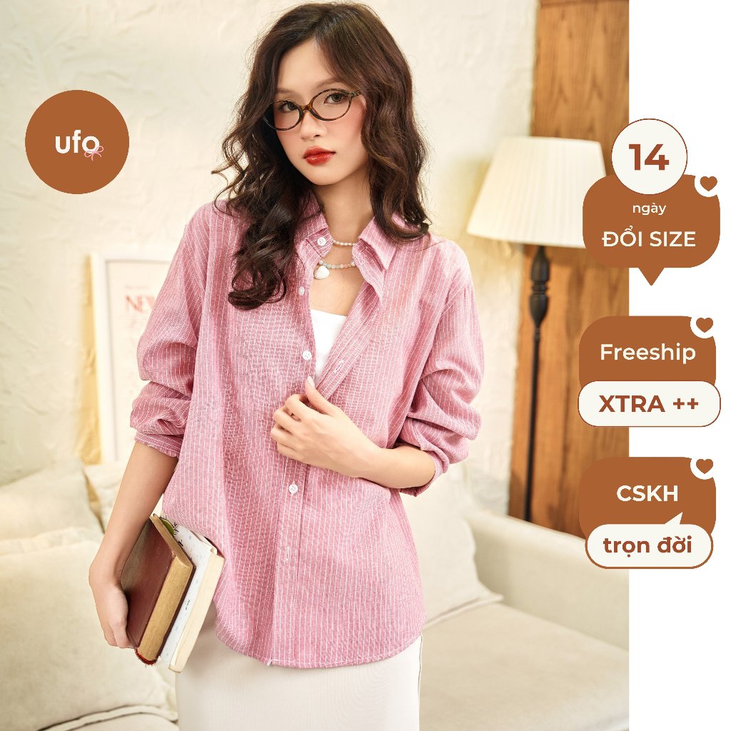 Áo sơ mi vải oxford form vừa Checked Akita Shirt - ufo.thebasic