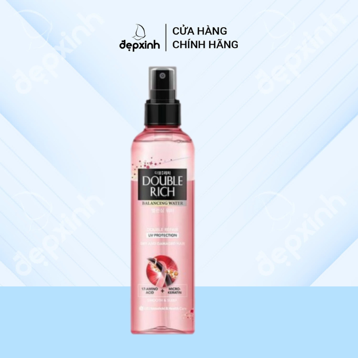 Nước dưỡng tóc chăm sóc hư tổn Double Rich BW Double Repair