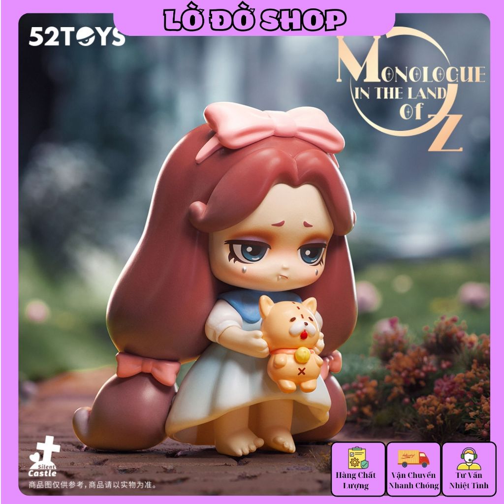 Blind box Lilith Monologue In The Land Of OZ Limited Edition Series Figure Toy - 52TOYS Hàng chính h