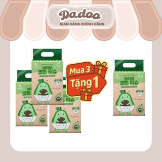  Khăn Giấy Khô BB NATURE COMBO 3 TẶNG 1  Đa Năng Sợi Tre Thân Thiện Với Làn Da Cho Bé 