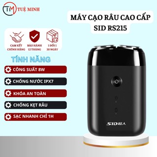 Máy cạo râu cao cấp RS-215 / RS-210 lưỡi dao tự mài, chống nước, pin siêu bền. Bảo hành 12 tháng